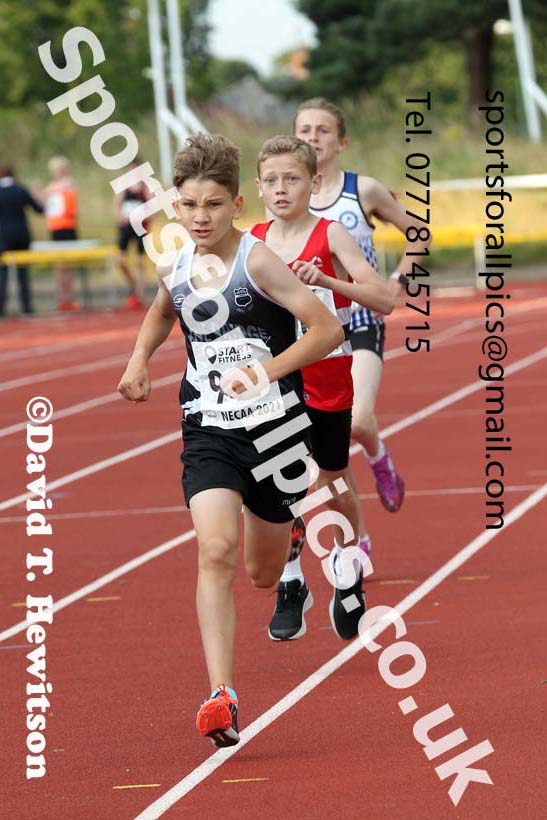 800 metres, 2021 North East Grand Prix 6, Monkton, Wednesday, August 4th. Photo: David T. Hewitson/Sports for All Pics